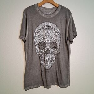 Cancun Mexico Thin T Shirt Gray XL
